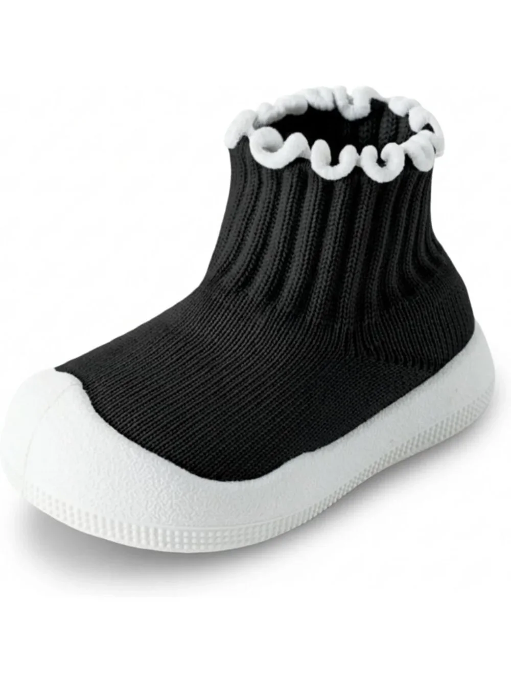 Adorable Baby Girl Ruffle Sock Shoes | Toddler Sneakers for Walking & Play